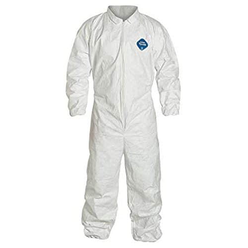 DuPont Tyvek 400 125S Disposable Coveralls with Elastic Wrists and Ankles