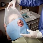 disposable face drape