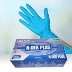 showa n-dex 8 mil nitrile gloves box 3